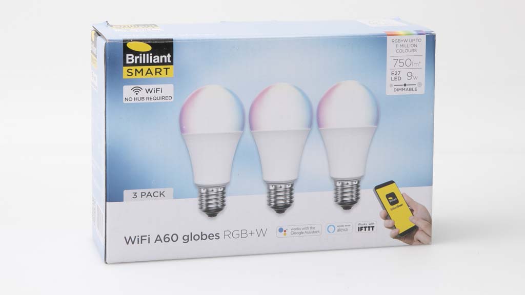 Brilliant Lighting WiFi A60 Globes RGB+W