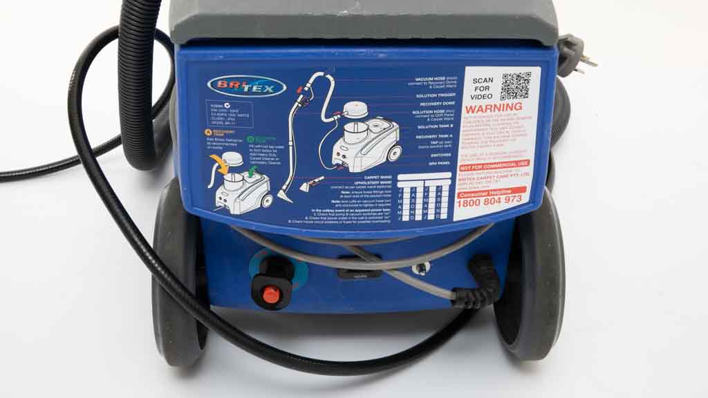 Britex BR11 (hire) Review Carpet shampooer CHOICE