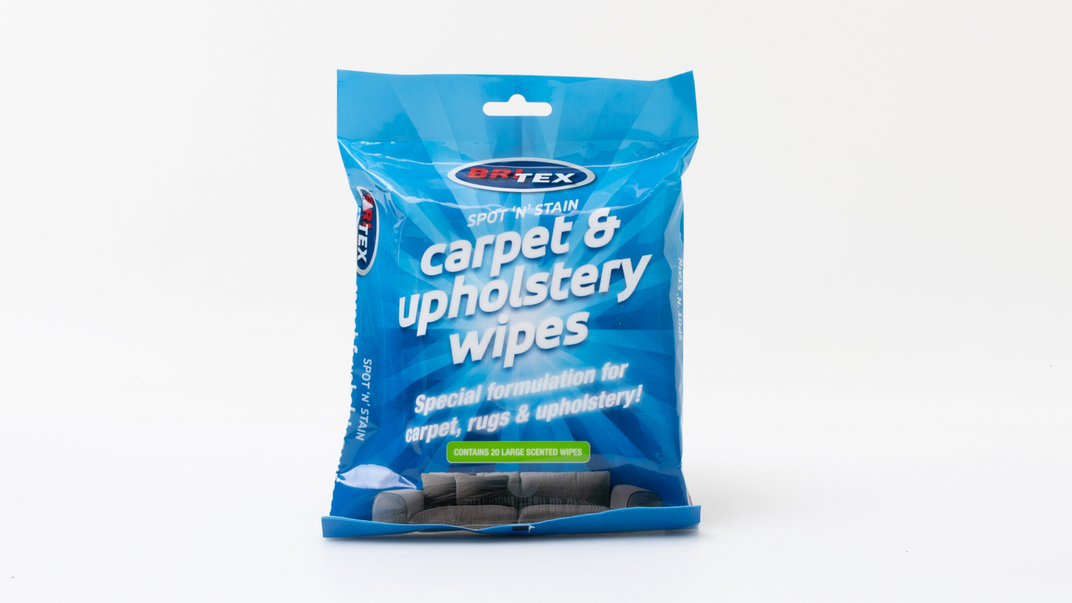 Britex Spot 'n' Stain Carpet & Upholstery Wipes carousel image