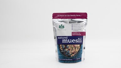 Brookfarm Natural Muesli Cranberry Macadamia