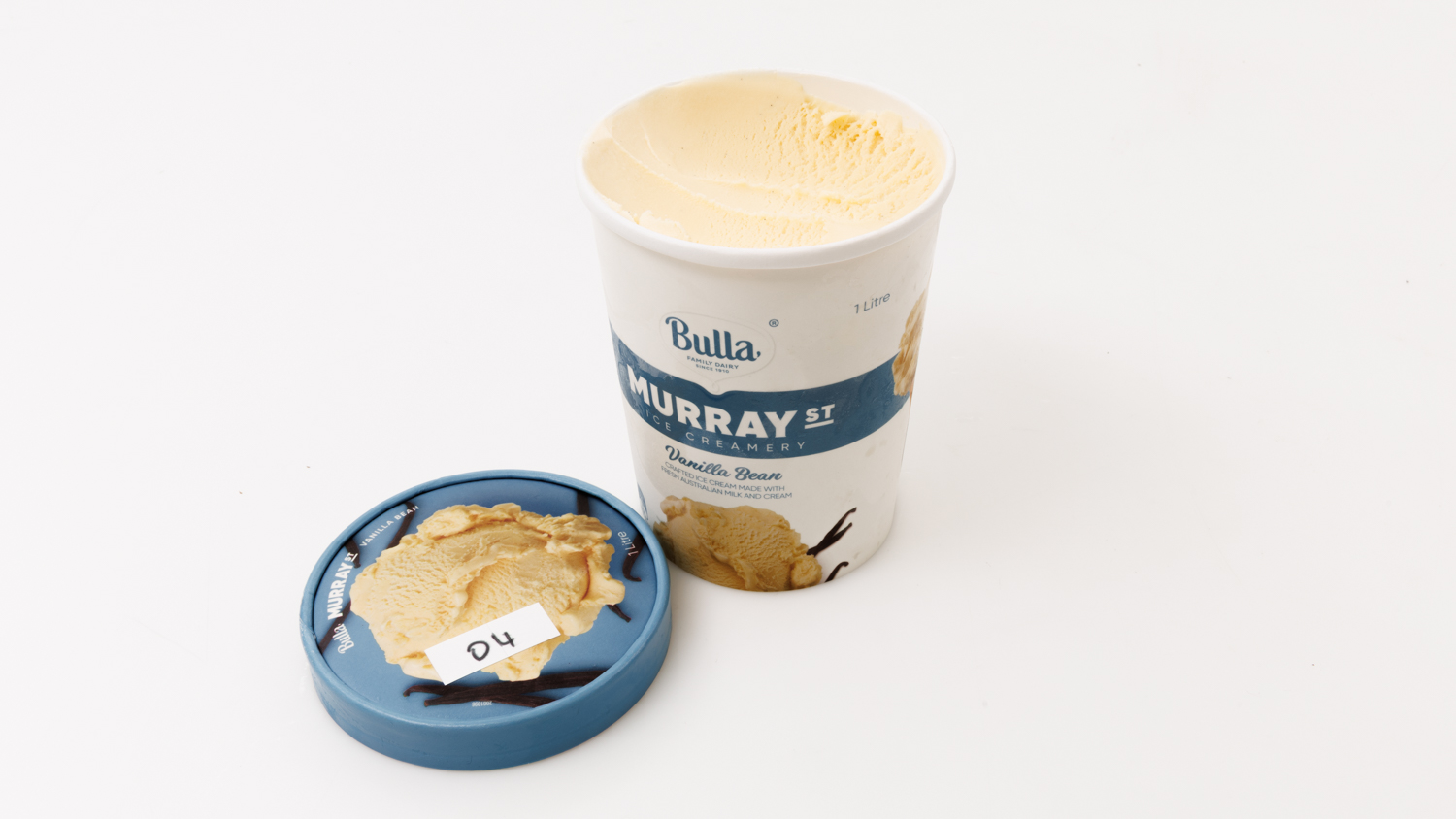 Bulla Murray St Ice Creamery Vanilla Bean