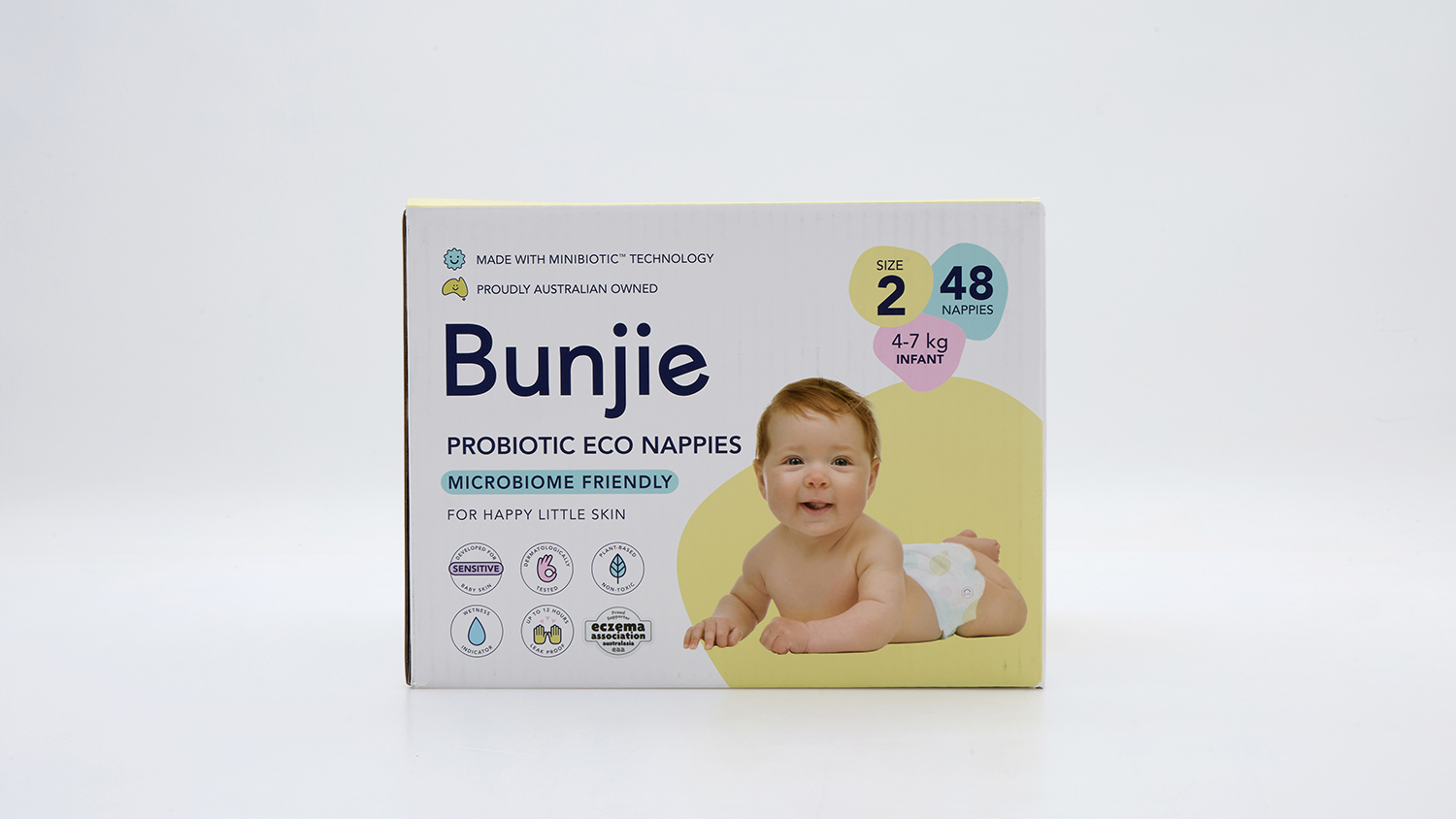Bunjie Probiotic Eco Nappies Size 2