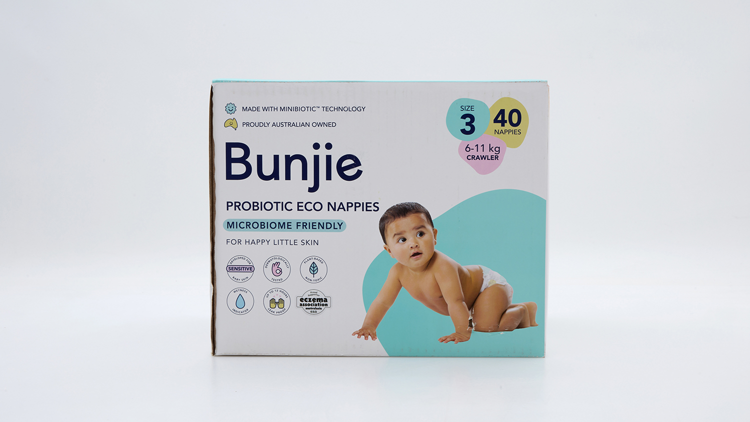 Bunjie Probiotic Eco Nappies Size 3
