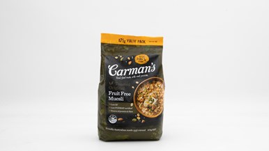 Carman's Toasted Original Fruit Free Muesli