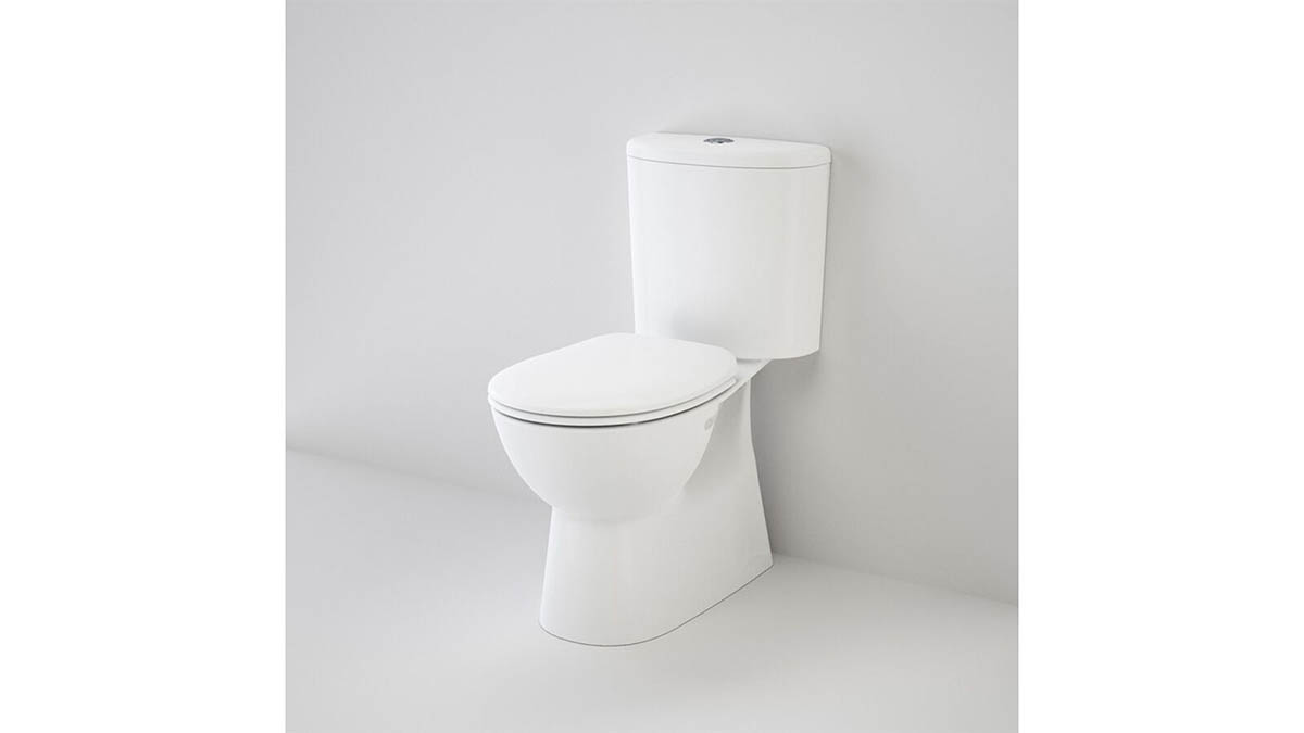 Caroma Cameo Close Coupled S Trap Bottom Inlet Toilet Suite Soft Close Seat White