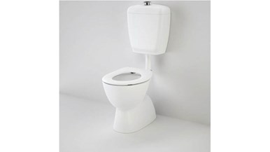 Caroma Care 400 Suite with Caravelle Care Single Flap Seat - White