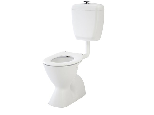 Caroma WELS 4 Star, 4.5L/Min Profile 4 Skew Trap Close Coupled Toilet ...