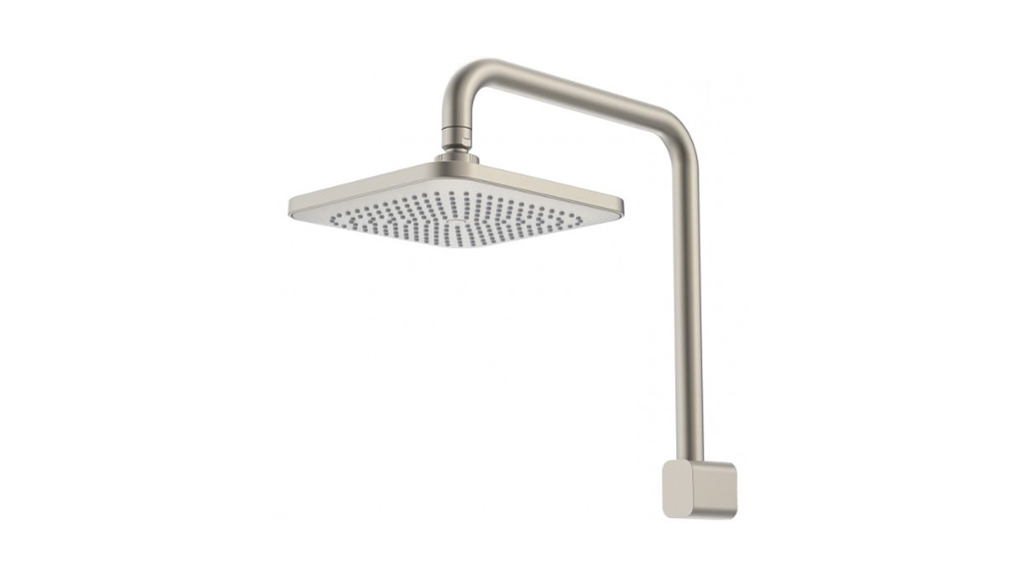 Caroma Fixed Overhead Shower Brushed Nickel 90391BN4E carousel image