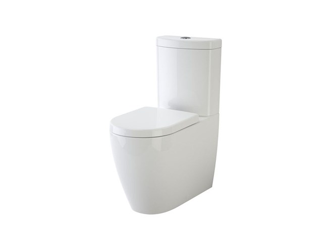 Posh Solus Square Close Coupled Toilet Suite S Trap With Soft Close Quick Release Seat White