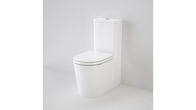 Caroma Liano Wall Faced Close Coupled Universal Trap Back Entry Toilet Suite White