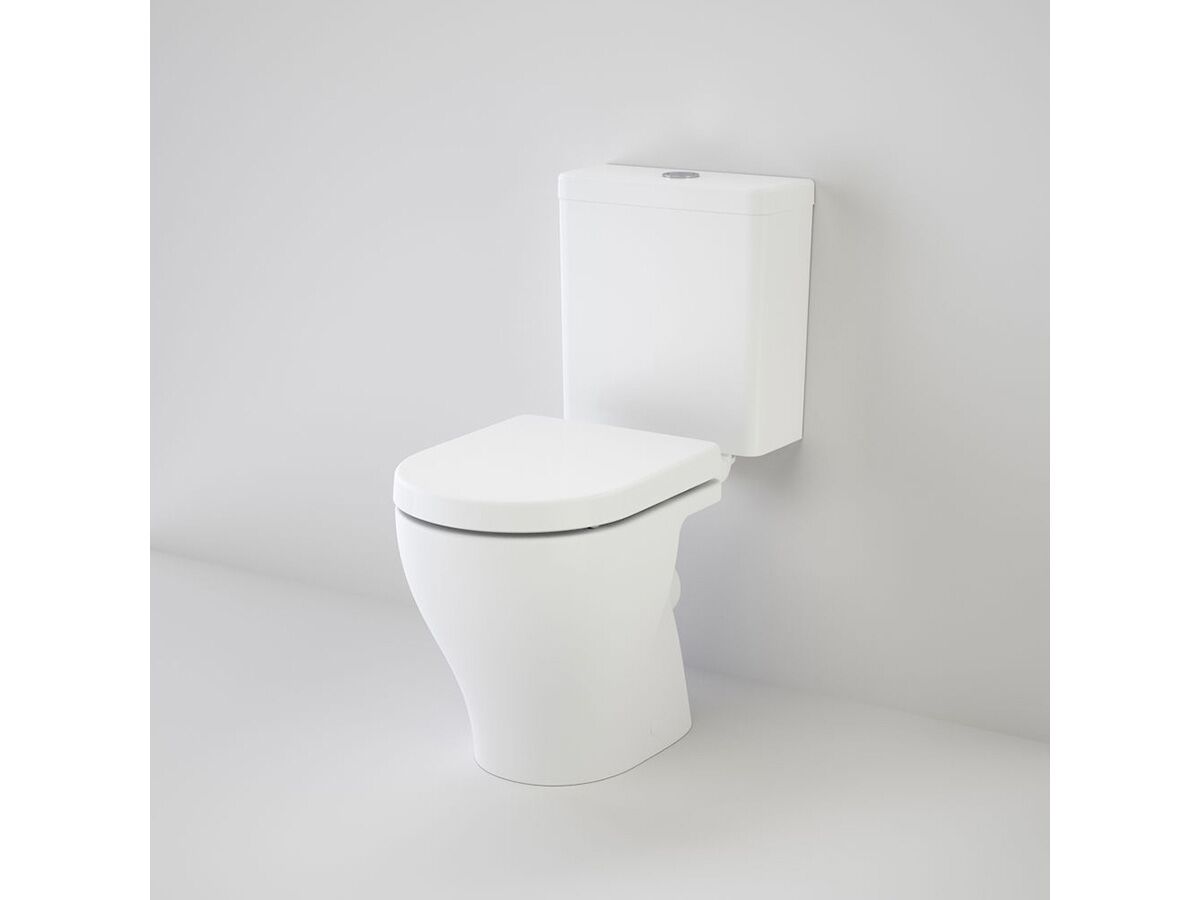 Caroma Luna Cleanflush Close Coupled P Trap Bottom Inlet Toilet Suite Xena Soft Close Seat White carousel image
