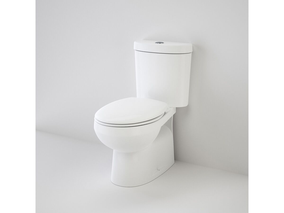 Caroma Profile II Close Coupled S Trap Bottom Inlet Toilet Suite Soft Close Seat White carousel image