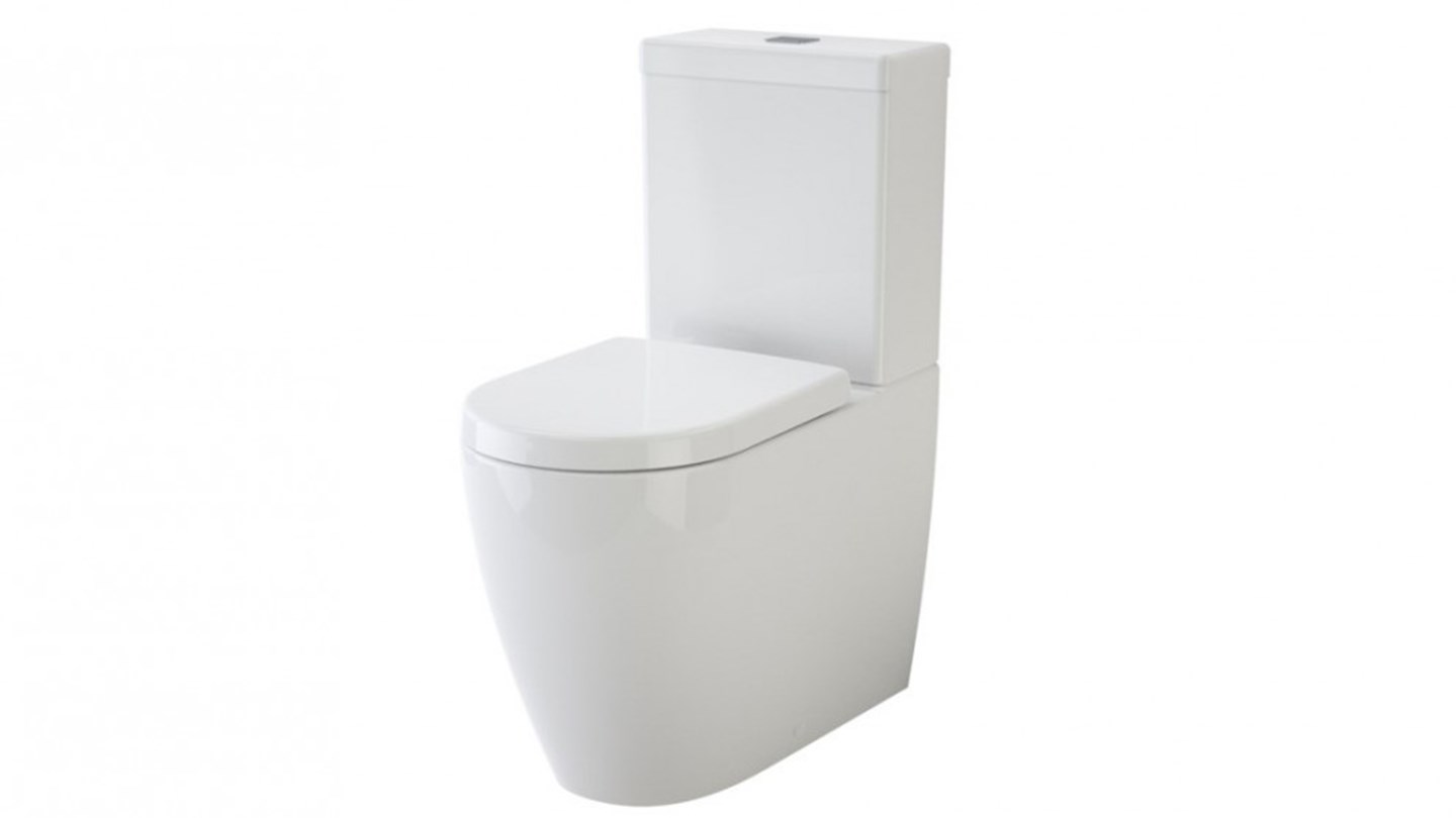 Parisi Play MK II Wall Faced Toilet Suite with Twin Button Set Chrome