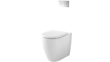 Caroma Urbane II Cleanflush Invisi Series II Wall Faced Toilet Suite