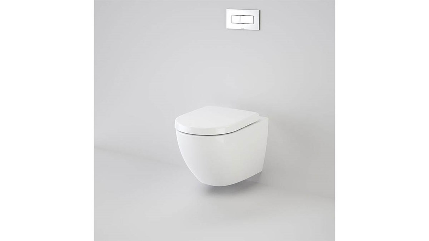 Caroma Urbane Invisi Wall Hung Toilet Suite with Arc Soft Close Seat