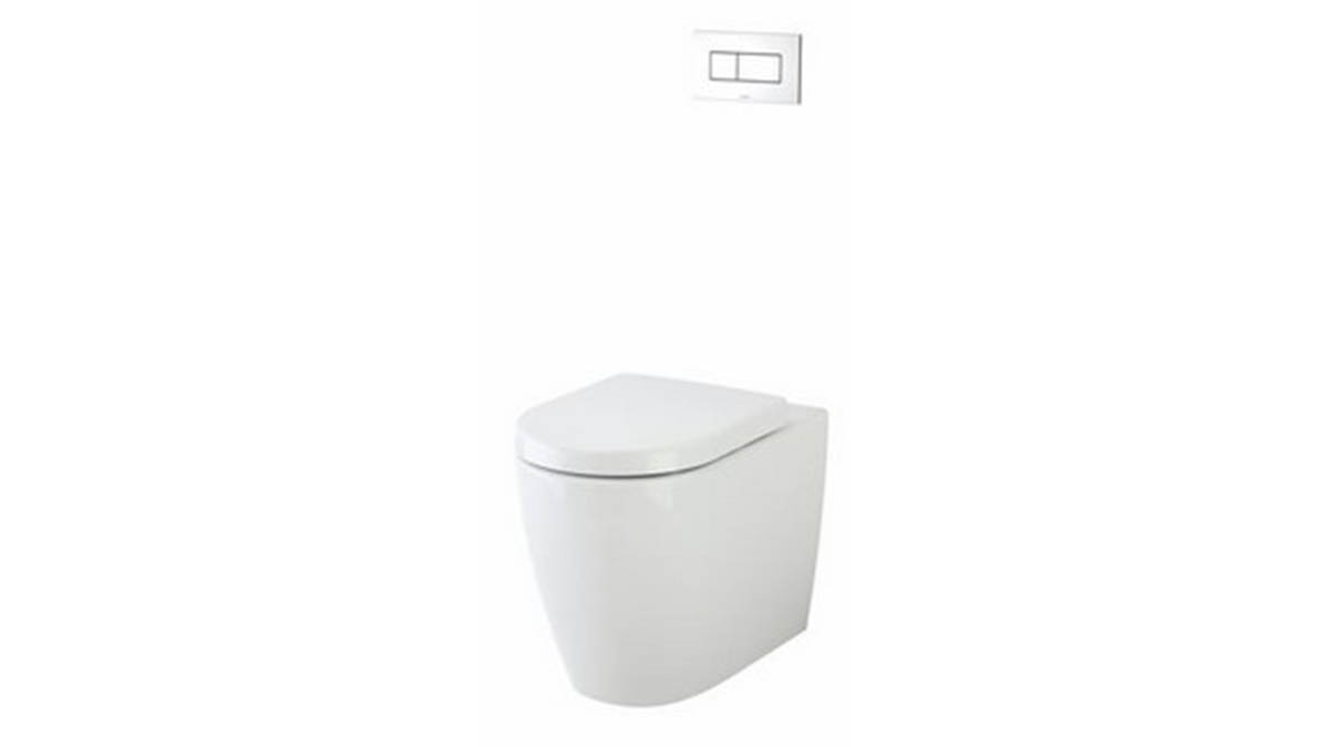 Caroma Urbane Wall Faced Invisi Series II Suite - Arc SC Seat