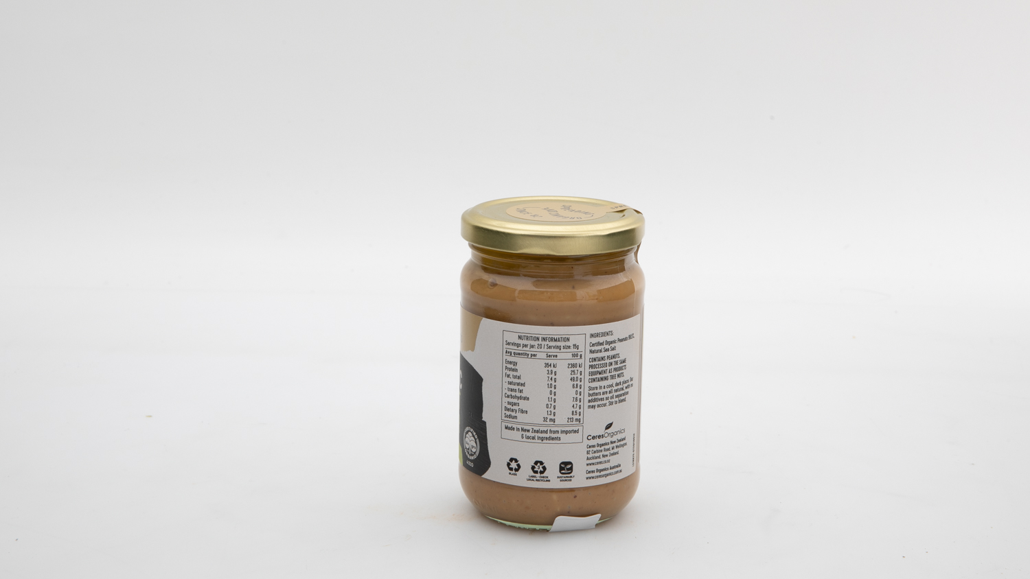 Ceres Organics Organic Peanut Butter Crunchy