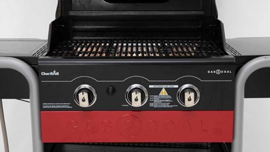 Char-Broil Gas2Coal 3 burner Hybrid Grill 467750317 (Gas Mode)