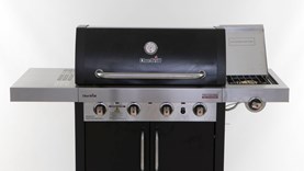 Char Broil Professional 4 Burner Enamel BBQ PROF4400B Review BBQ