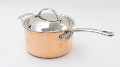 Chasseur Escoffier Induction Saucepan 20x12cm/3L, Copper