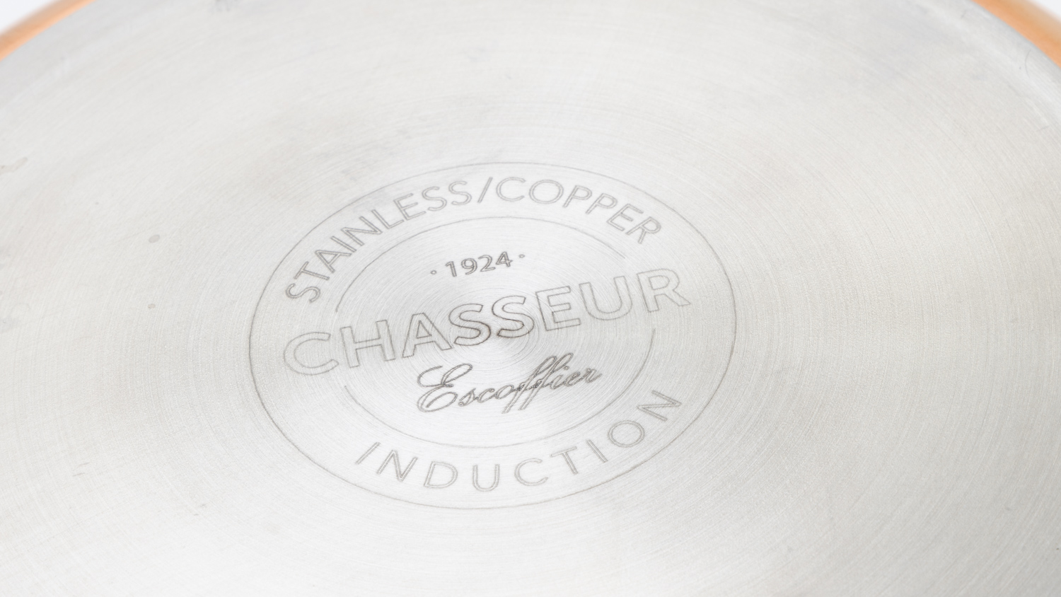Chasseur Escoffier Induction saucepan 20x12cm/3L, copper