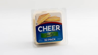 Cheer Tasty Natural Cheese Slices