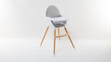 mothers choice high chair wooden