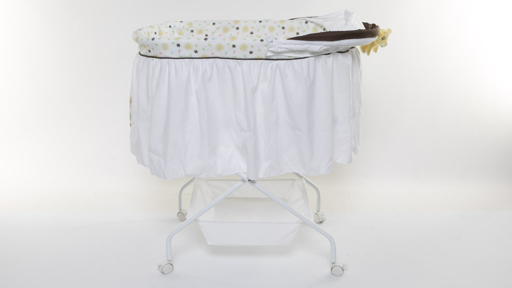 childcare charlotte bassinet mattress size