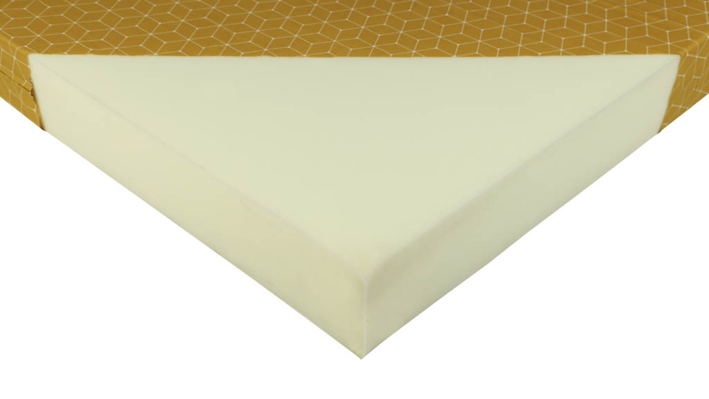 clark rubber foam mattress single