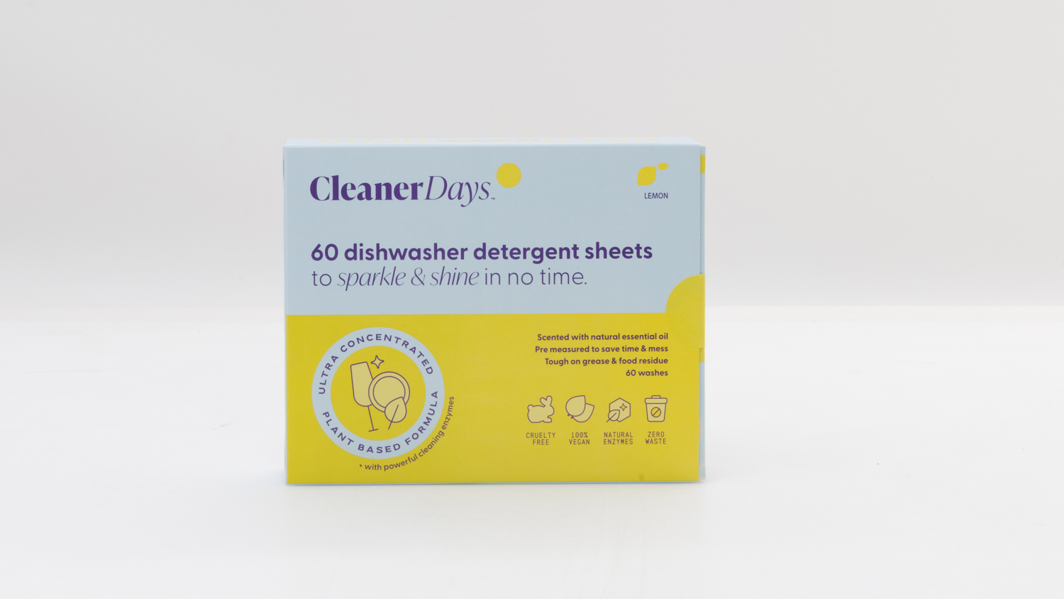 Cleaner Days Dishwasher Detergent Sheets