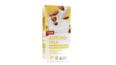 Coles Almond Milk Unsweetened