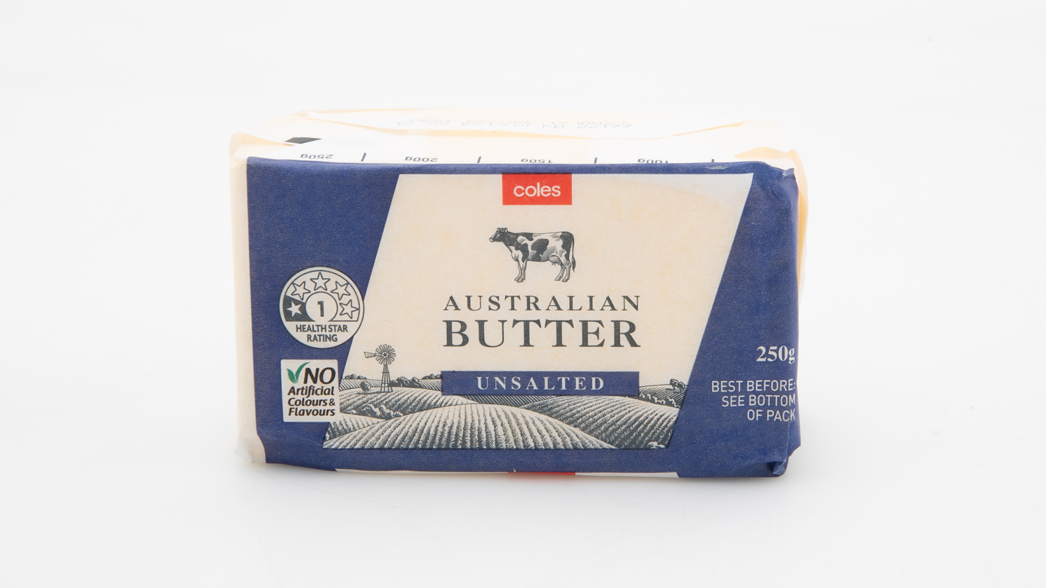 Coles Australian Butter Unsalted carousel image