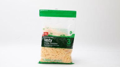 Coles Australian Tasty Cheddar Shredded