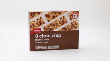 Coles Choc Chip Muesli Bars