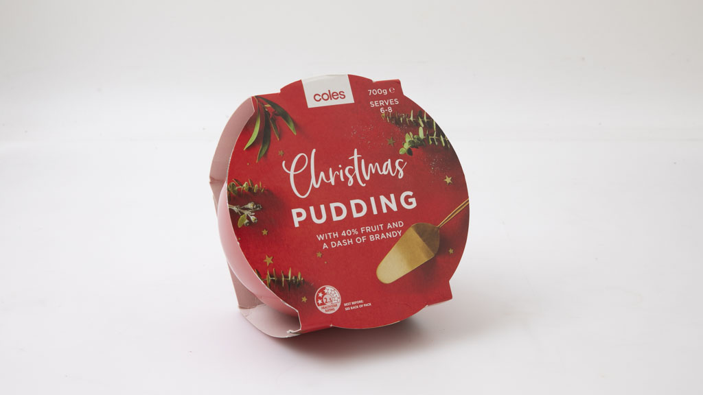 Aldi The Cake Stall Plum Pudding Review Christmas pudding CHOICE