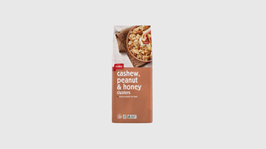 Coles Clusters Cashew, Peanut & Honey