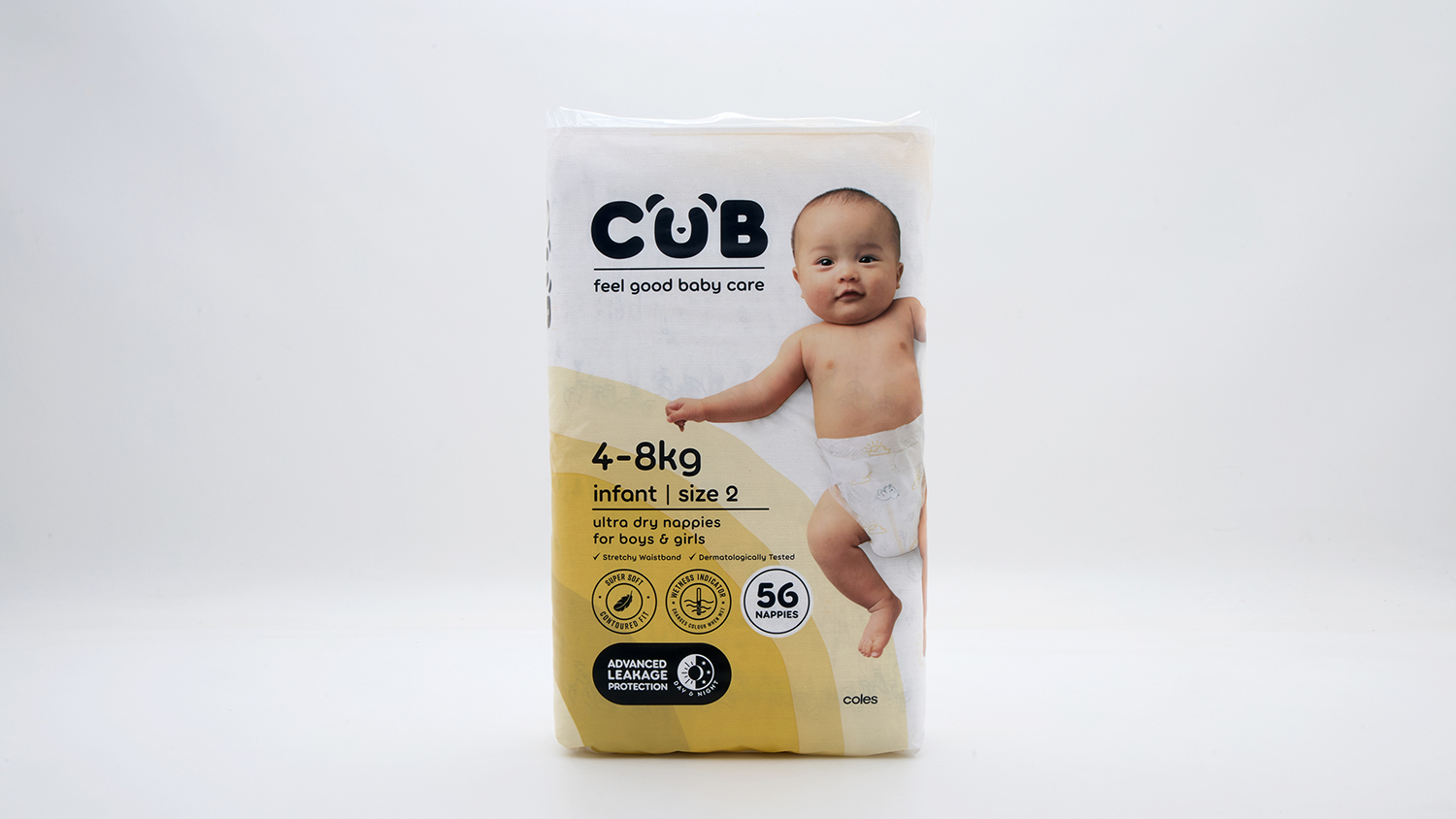 Coles CUB Infant Size 2