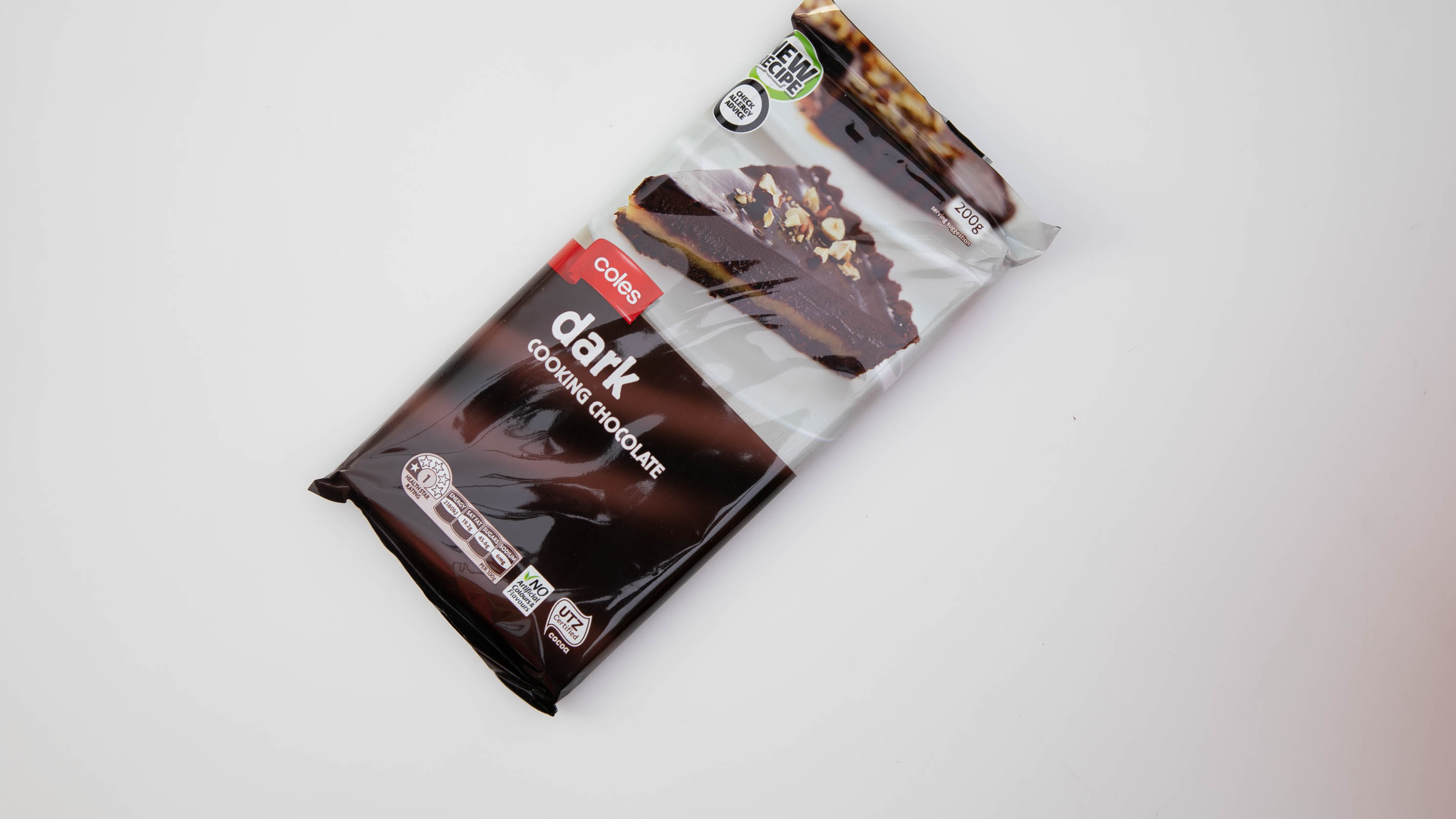 Coles Dark Cooking Chocolate Review Dark chocolate CHOICE