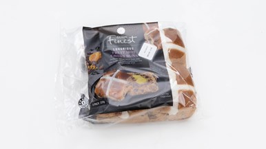 Coles Finest Luxurious Fruit Hot Cross Buns