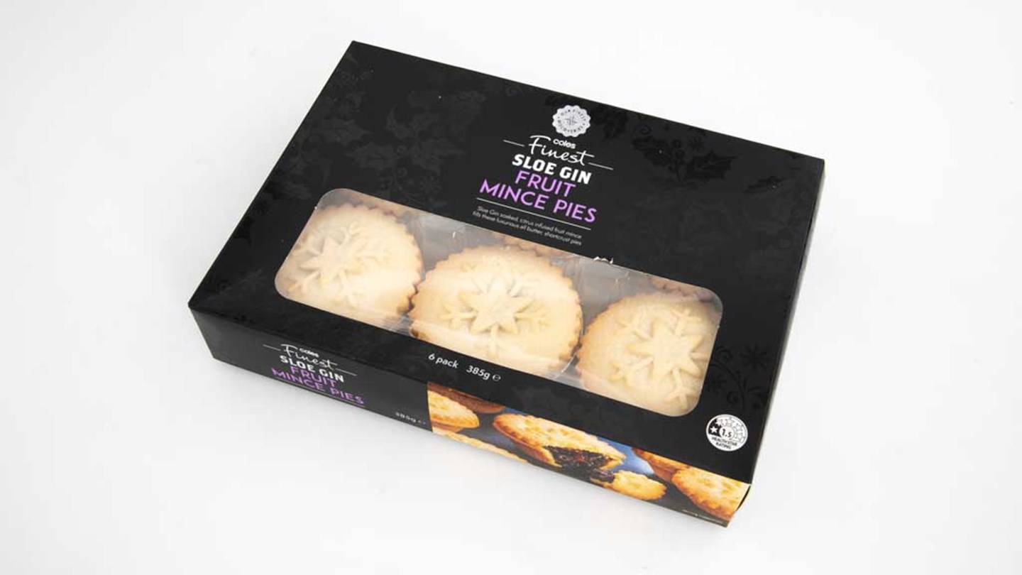 Coles Finest Traditional Fruit Mince Pies Review Christmas fruit