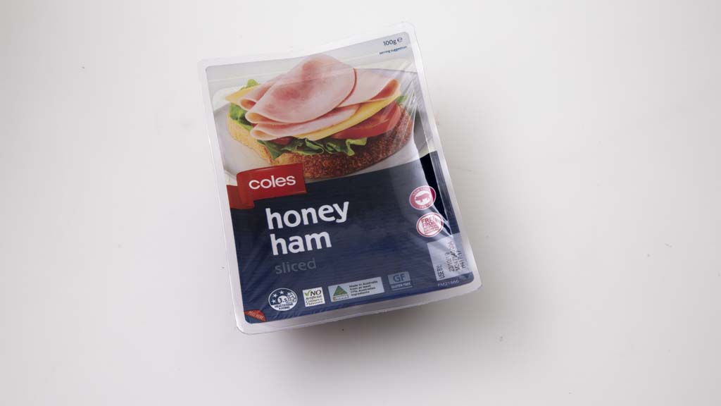 Coles Honey ham sliced carousel image