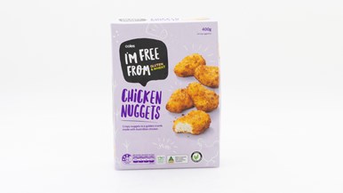 Coles I'm Free From Gluten & Wheat Chicken Nuggets