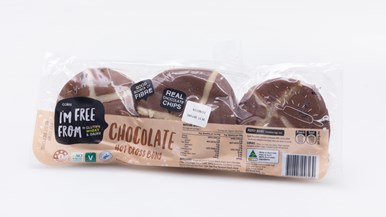 Coles I'm Free From Gluten, Wheat & Dairy Chocolate Hot Cross Buns