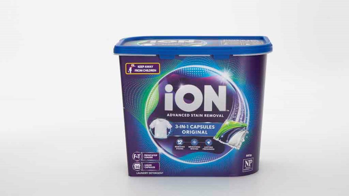 Coles Ion Laundry Capsules Sensitive Front loader Review Laundry