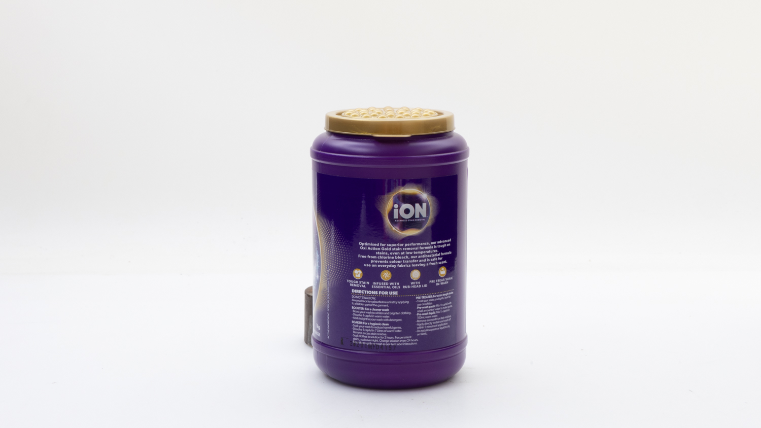 Coles Ion Oxi Action Gold Colours