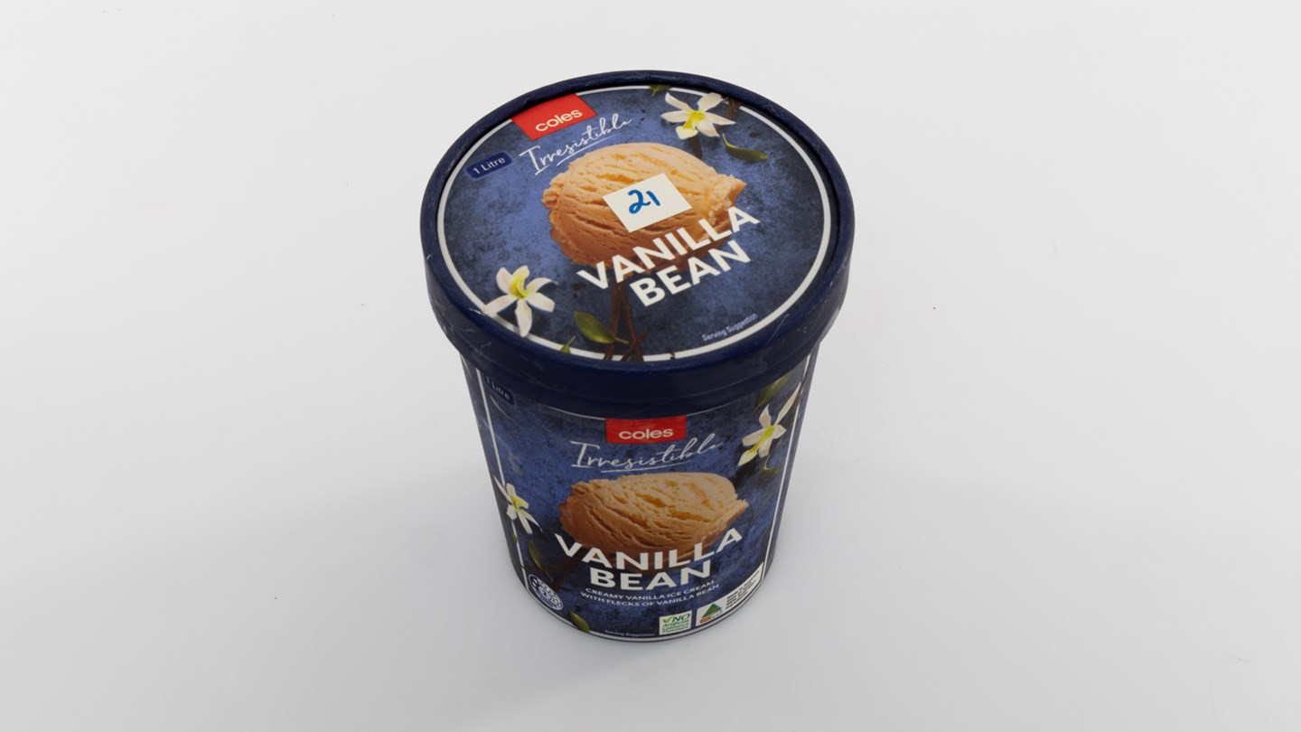 Coles Irresistible Vanilla Bean Ice Cream carousel image