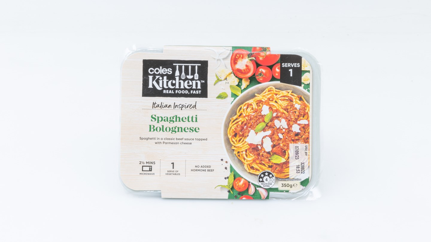 World Kitchen Spaghetti Bolognese Review Supermarket ready meal CHOICE