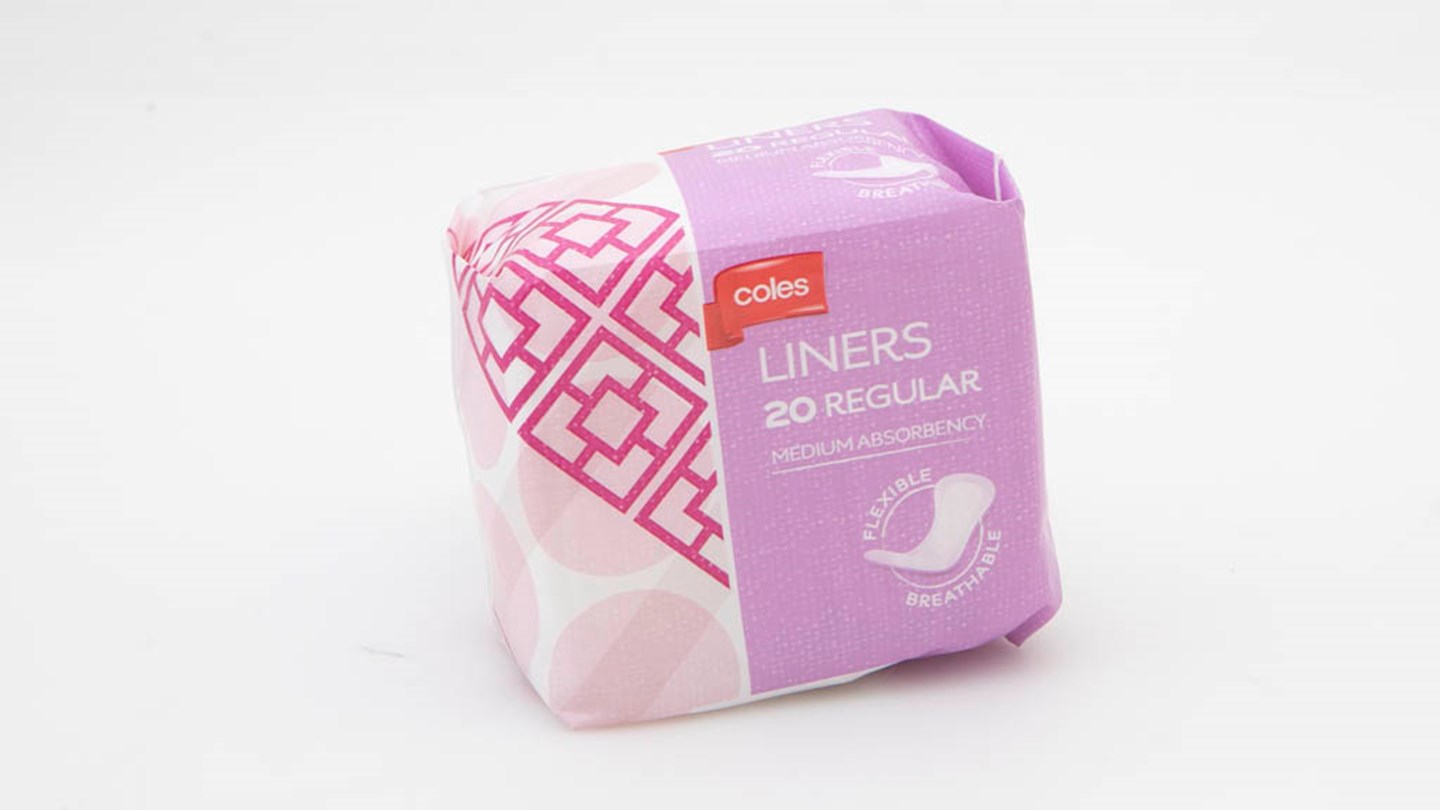 Aldi Olivia Panty liners long liners Review Sanitary pad CHOICE