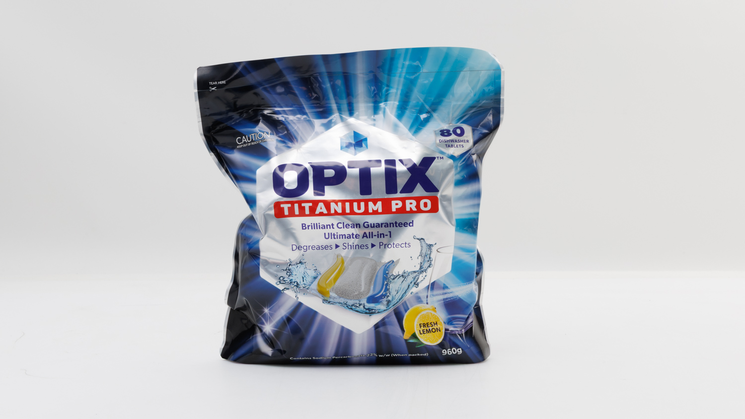 Coles Optix Titanium Pro Dishwasher Tablets