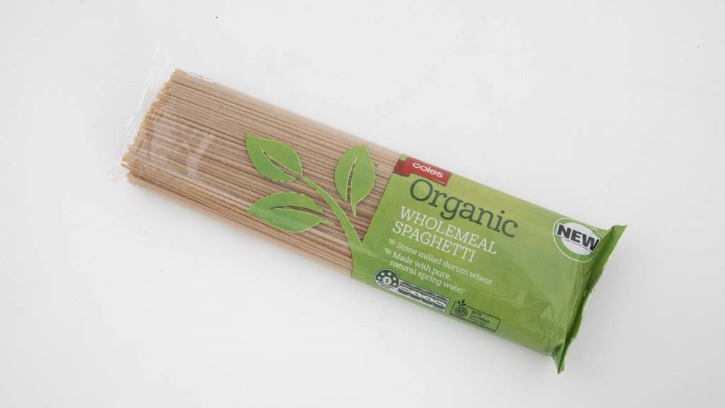 Coles Organic Wholemeal Spaghetti Review | Pasta | CHOICE